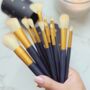 Make Up Brushes In Star Travel Case Gift 12 Brush Set, thumbnail 3 of 6