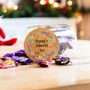 Personalised Christmas Advent Calendar Jar Gingerbread, thumbnail 3 of 5