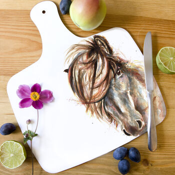 Inky Horse Chopping Board, 3 of 4