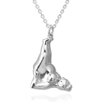 Personalised Yoga Charm Shoulder Stand, 3 of 5