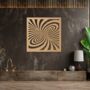 085 Abstract Wall Art 3D Wooden Hanging Home Decor, thumbnail 5 of 9