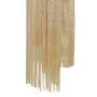 Gold Mesh Viscose Metallic Wrap Shawl, thumbnail 2 of 3