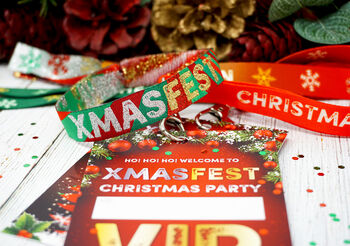 Xmas Fest Christmas Party Vip Lanyards Accessories, 5 of 12