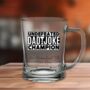 Personalised Dad Joke Champ Tankard Father's Gift, thumbnail 2 of 2