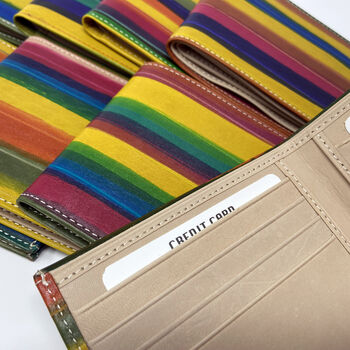 Personalised Leather Wallet, 3rd Wedding Anniversary Gift, 7 of 7