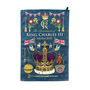 King Charles Coronation Tea Towel Blue, thumbnail 1 of 11