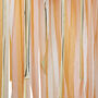 Gold And Peach Streamer Party Backdrop, thumbnail 2 of 3