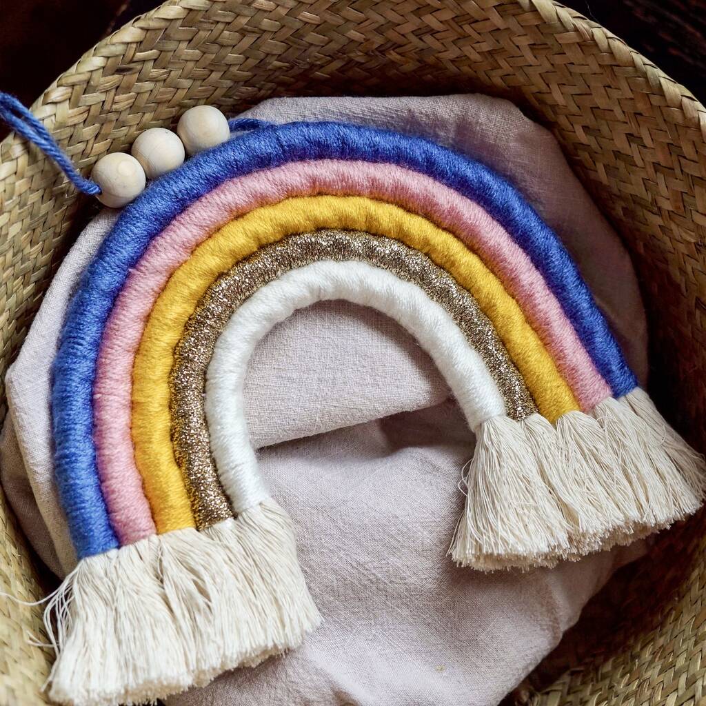 Rainbow Wall Hanging Diy Kit By So Creative Company