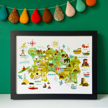 Jersey Map Print, 6 of 7
