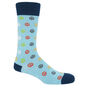 Peace Light Blue And Jigsaw Blue Men's Socks Bundle, thumbnail 3 of 6
