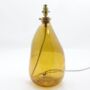 Recycled Blown Glass Lamp | 42cm | Six Colours, thumbnail 7 of 12