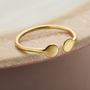 Personalised Disc Open Ring, thumbnail 5 of 12