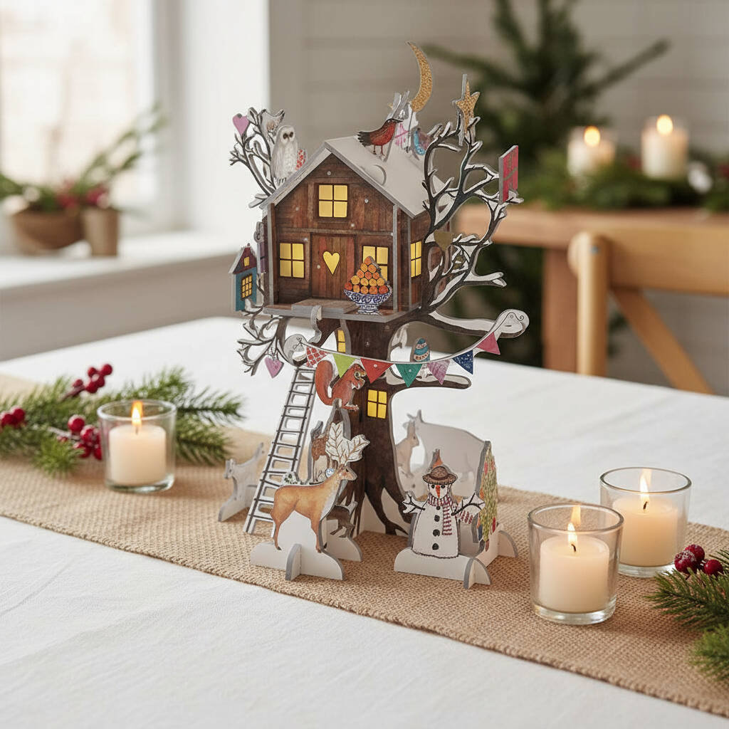 3D Treehouse Advent Calender, 1 of 3