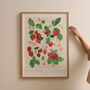 Strawberry Patch Art Print, thumbnail 2 of 5