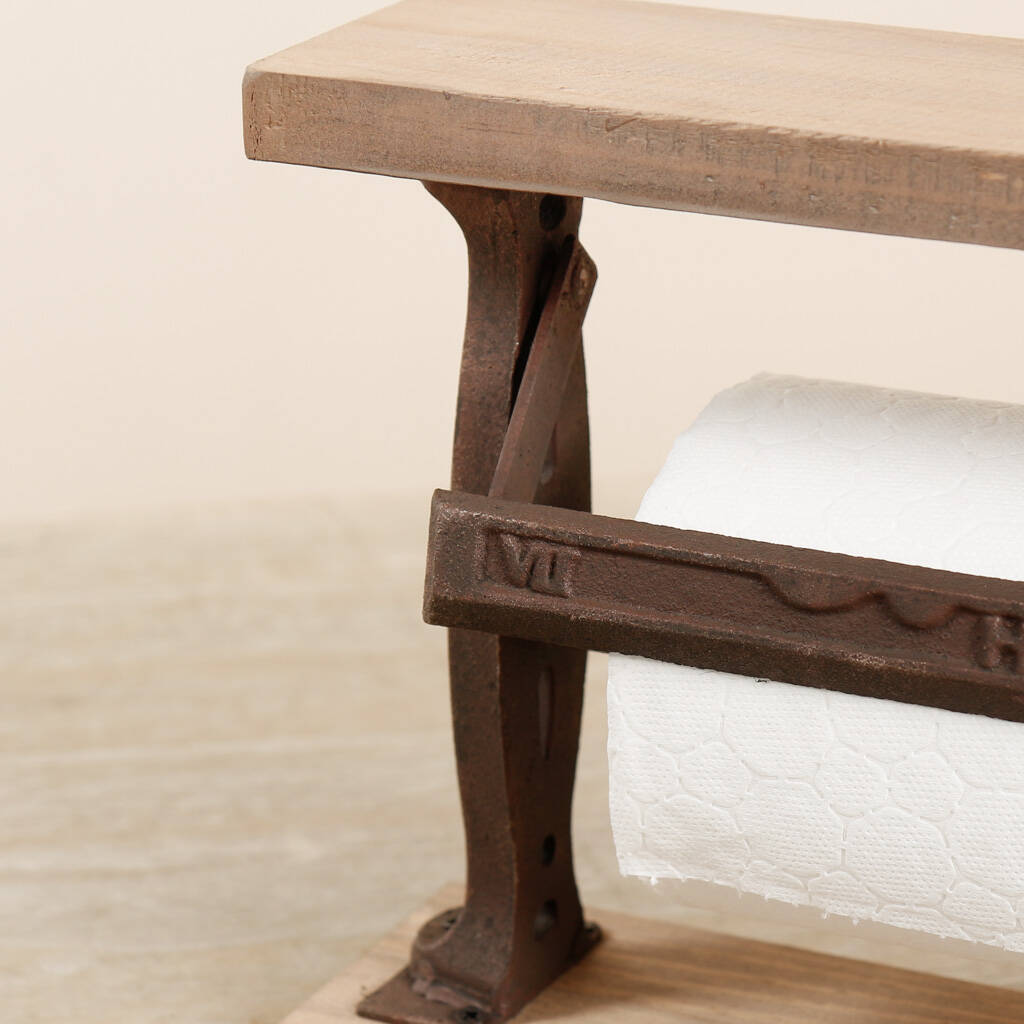 farmhouse style wood kitchen towel holder by dibor ...