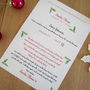Personalised Letter From Santa And Gift Tag, thumbnail 7 of 8