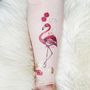 Flamingo Temporary Tattoo, thumbnail 7 of 9