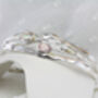 Faceted Rose Quartz And White Opal Adjustable Bracelet, thumbnail 3 of 8