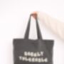 Barely Tolerable | Tote Bag, thumbnail 2 of 3