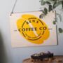 Personalised Coffee Wooden Sign, thumbnail 3 of 5