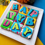 Birthday Biscuits Gift Box, Pop Art, Nine Pieces, thumbnail 7 of 9