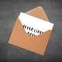 Funny New Job Card – Sarcastic Farewell Design, thumbnail 6 of 6