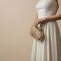 Elephant Oval Pink Clutch, thumbnail 7 of 12