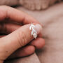 'Rose Fleur' Sterling Silver Rose Quartz Ring, thumbnail 1 of 4