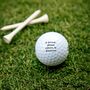 Three Personalised Golf Balls, thumbnail 8 of 12
