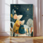 Night Sky Mouse Art Print, thumbnail 1 of 4
