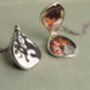 Sterling Silver Pebble Locket Necklace, thumbnail 9 of 9