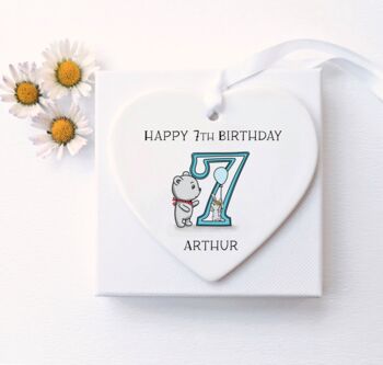7th Birthday Gift, Personalised Keepsake, Child's Keepsake, 2 of 2