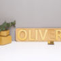 Spell Your Name Personalised Educational Wooden Puzzle, thumbnail 3 of 3