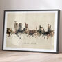 Manchester Skyline Cityscape, thumbnail 12 of 12
