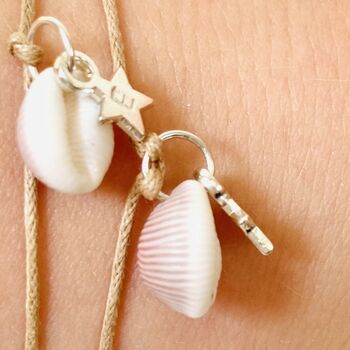 Personalised Cowrie Shell Friendship Bracelet, 3 of 5