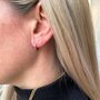 Single Soho 9ct Gold Soho Star Earring, thumbnail 2 of 4