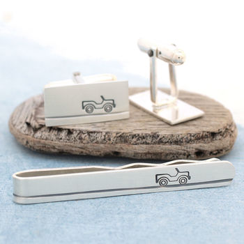 Sterling Silver Car Cufflinks. Gift For Dad, 3 of 8