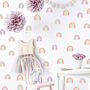 New! Cute Rainbows Child’s Room Removable Wall Vinyl Stickers, thumbnail 2 of 6