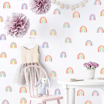 New! Cute Rainbows Child’s Room Removable Wall Vinyl Stickers, 2 of 6