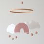 Personalised Rainbow And Cloud Baby Mobile, thumbnail 5 of 11