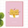 Nugs And Kisses Greeting Card, thumbnail 1 of 7