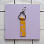 Love Hand Painted Leather Keyrings, thumbnail 10 of 11