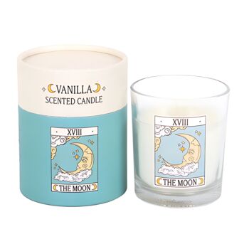 The Moon Vintage Tarot Vanilla Candle, 4 of 4