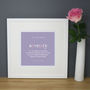 Personalised 70th Birthday Print And Mount, thumbnail 1 of 7