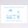 Personalised Bear Family Valentine's Day Card, thumbnail 2 of 8