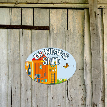 Garden Shed Personalised Sign For Shed And Gardener, 4 of 4