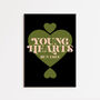 Young Hearts Run Free | Disco Print | Music Poster | Wall Art | A5 A4 A3 | Retro Inspired Music Print | Disco | Bold | Typographic |, thumbnail 3 of 8