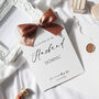 Personalised Letter To My Bride On Our Wedding Day Card, thumbnail 4 of 10