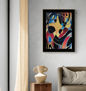 Abstract Art, Geometric Print, Picasso Inspired, 4 of 12