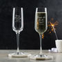 Personalised Christmas Prosecco Glass For Her, thumbnail 4 of 4